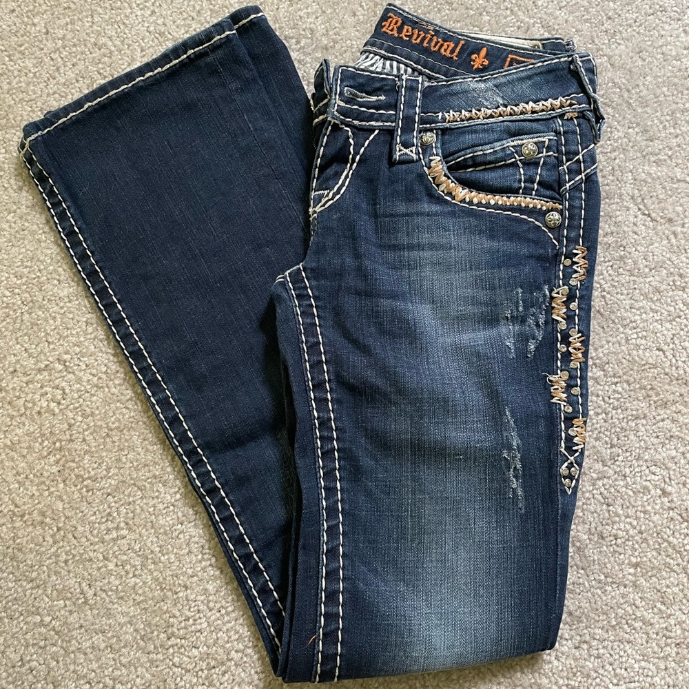 NWOT Rock Revival “Amy” bootcut jeans. Size 26.